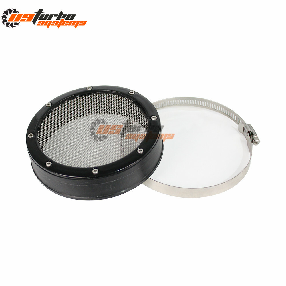 4''ID Turbo Charger Compressor Housing Inlet Protector Filter Black