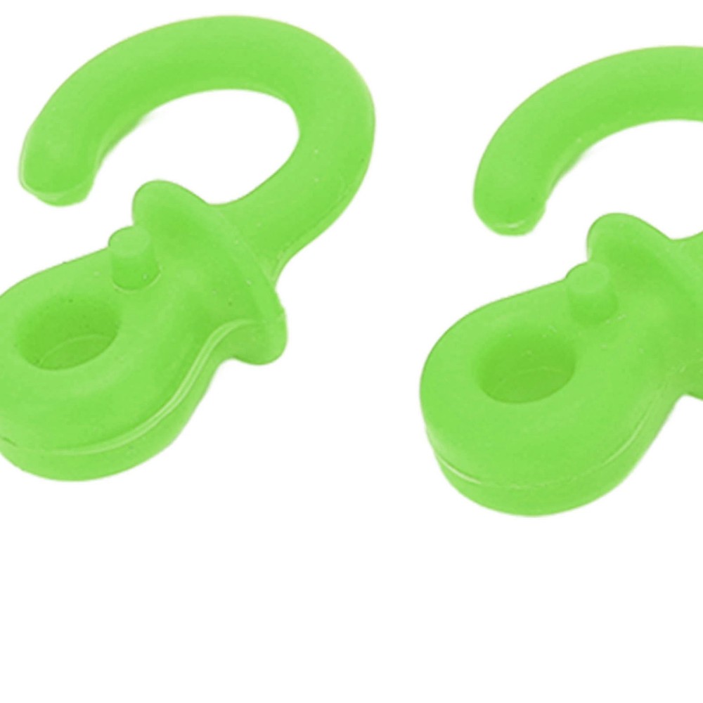 Green 4Pcs Archery Bow String Silencers Monkey Tail Compound Bow String WT