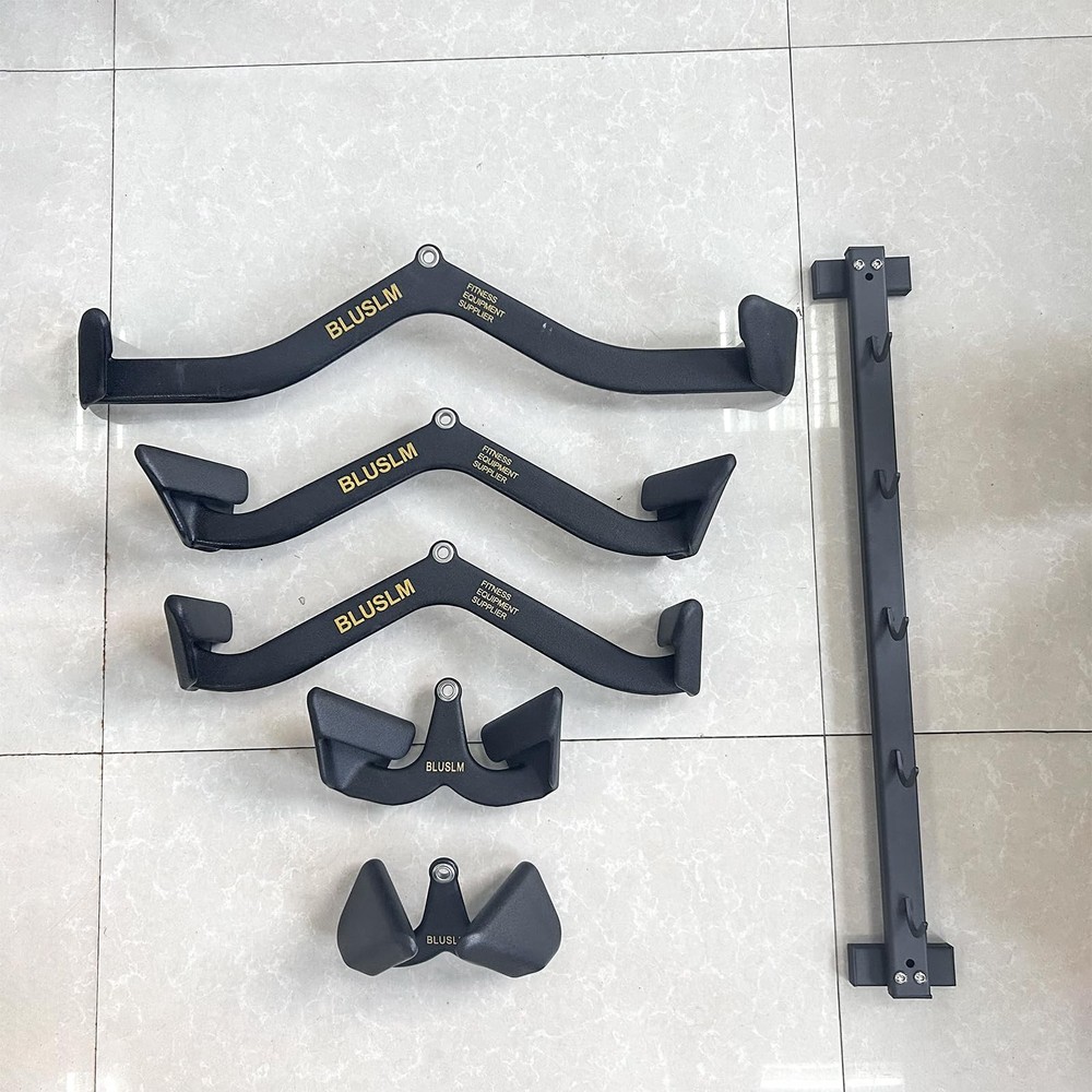 Lat Pull Down Bar T bar Row Attachment, V Bar Tricep Lat Pulldown Attachments...