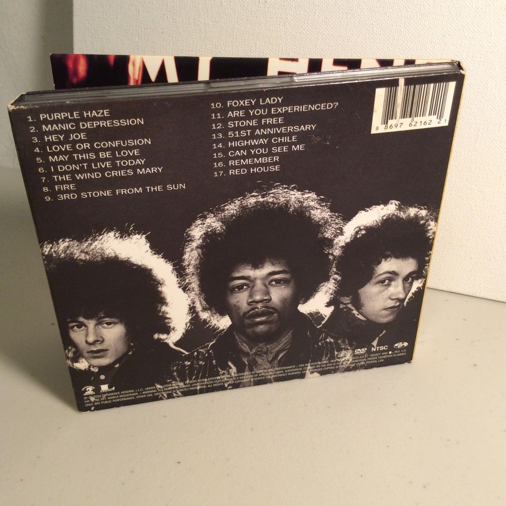 The Jimi Hendrix Experience - Are You Experienced CD/DVD Pack
