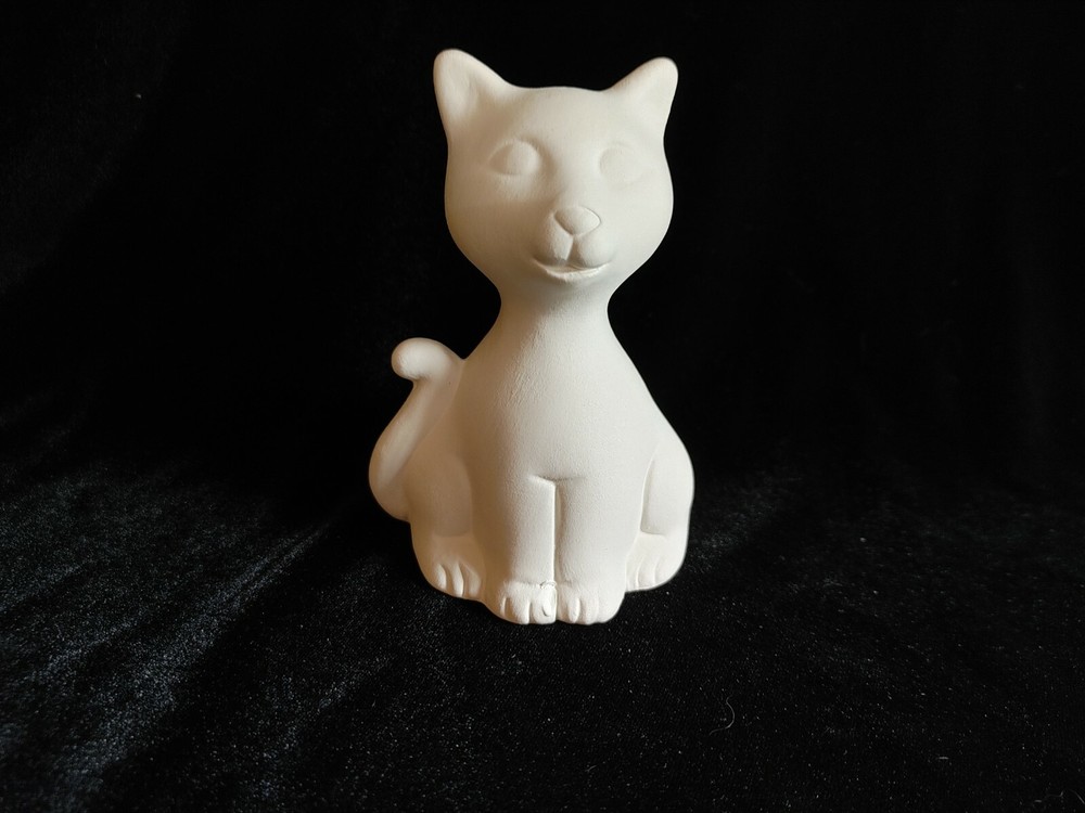 Cat - Ceramic Bisque Ready to Paint