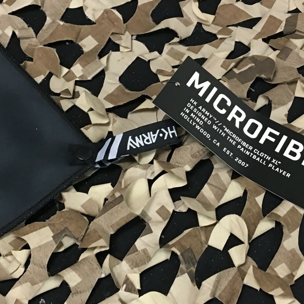 NEW HK Army XL Microfiber Goggle Cloth - OFF Break