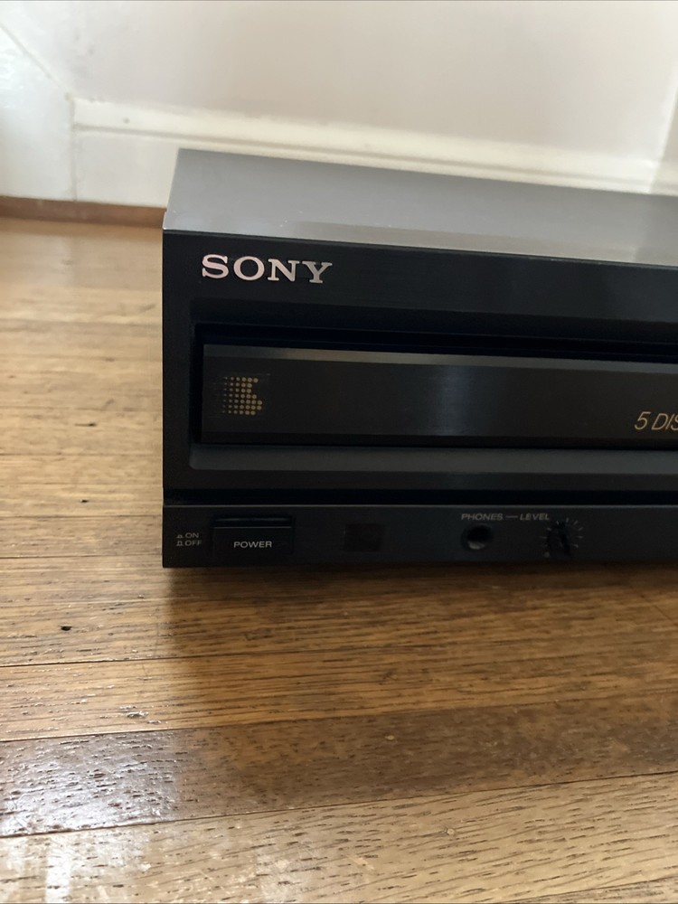 Sony CDP-C400 5- Disc CD Player Auto Loading System