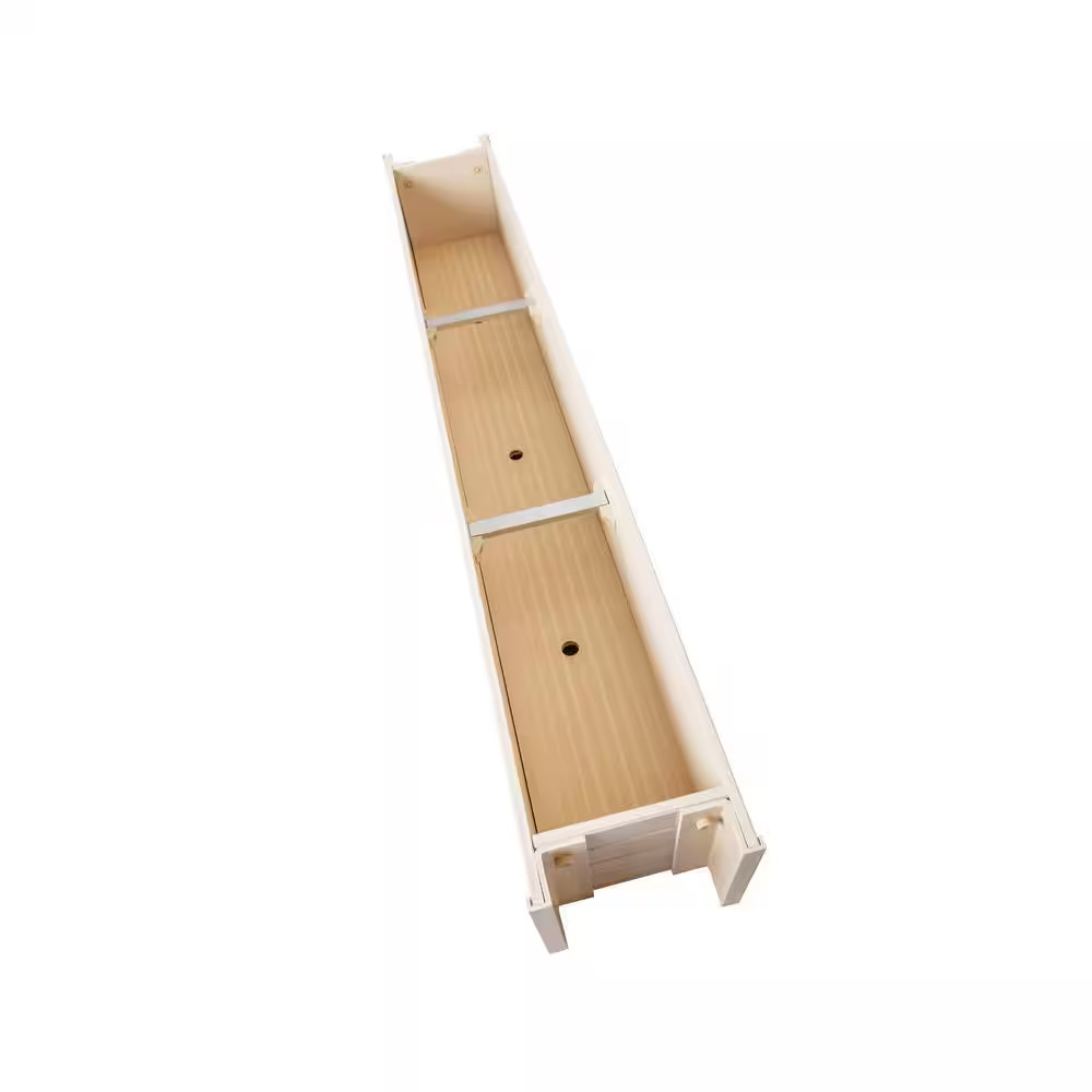 48 In. Tan Ecoflex Rectangular Flower or Herb Window Box
