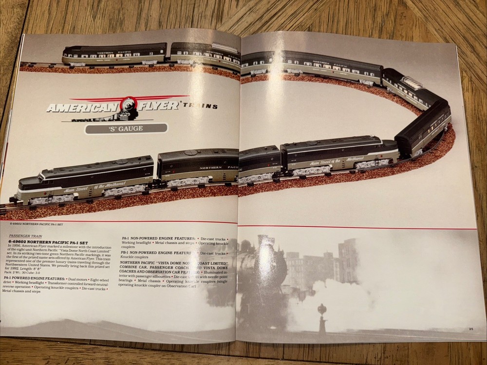 1992 Lionel Trains Catalog-Book One