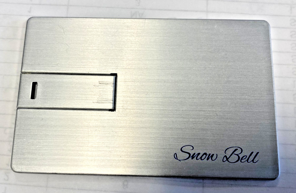 snow bell 30GB USB card