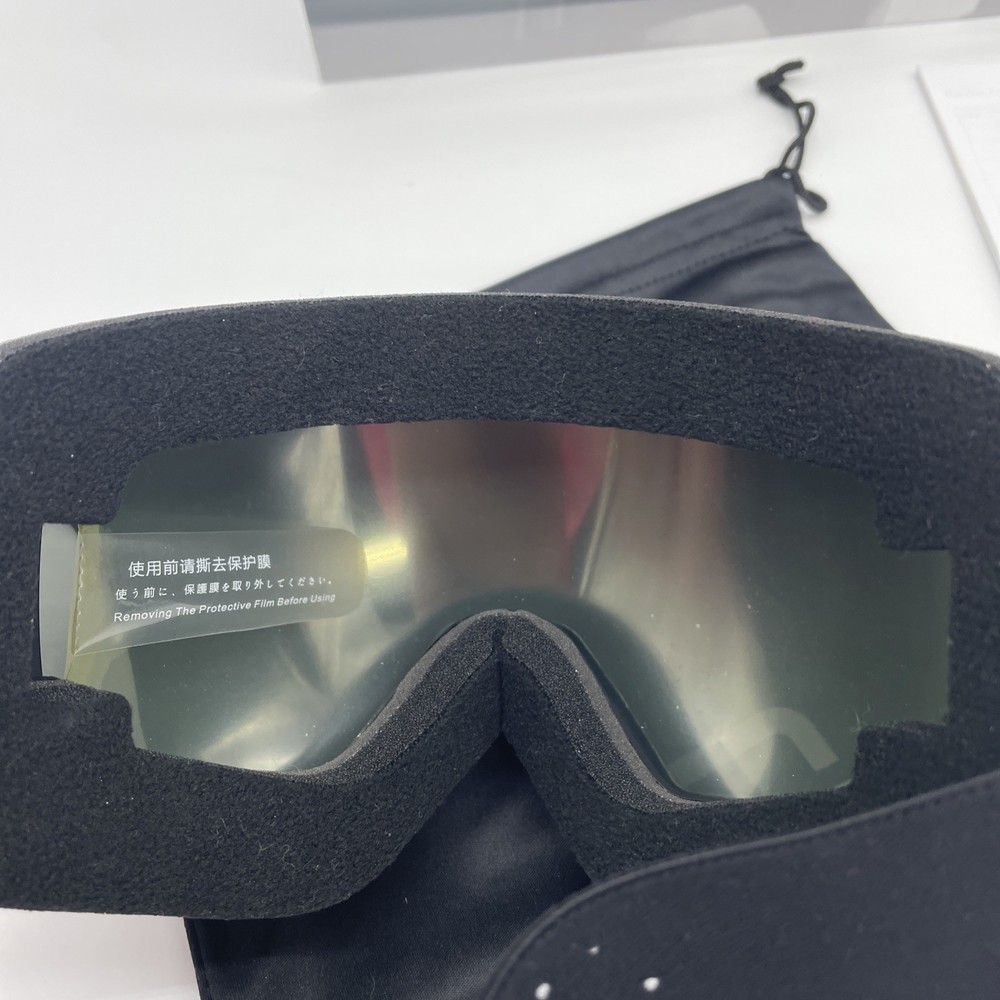 Ski Warrior Smart Wireless Intercom Audio Ski/Snowboard Goggles Black