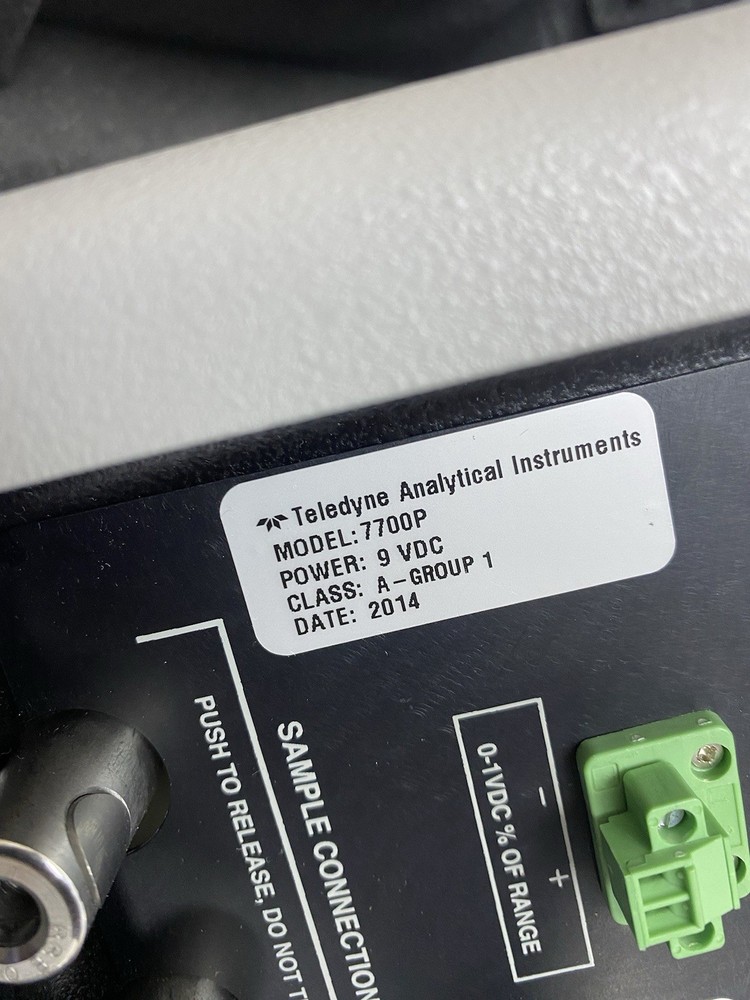 TELEDYNE Analytical Instruments Model. 7700 /7700P Carbon Dioxide Gas Analyzer