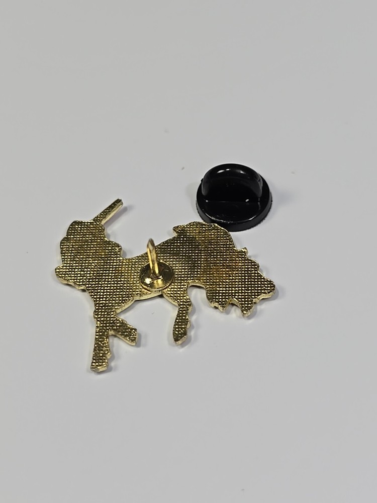 Red Unicorn Lapel Pin