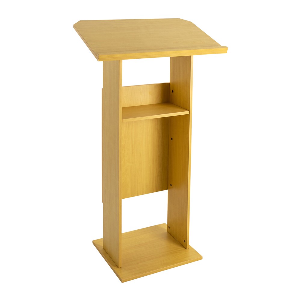 47.7" Conference Presentation Stand with Wheels - Sturdy & Versatile