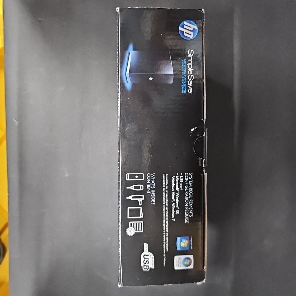 HP SimpleSave 1TB External USB 2.0 Back Up md1000h