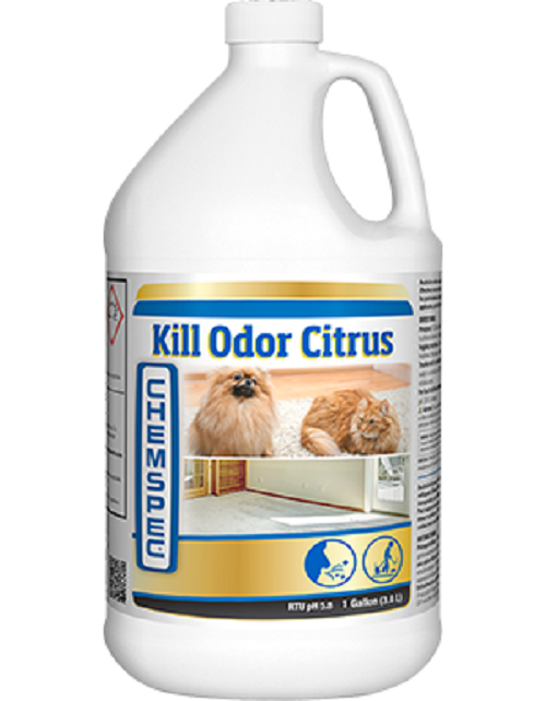 Chemspec Kill Odor Citrus Professional Pet Odor Neutralizer Additive KOC4G 1gal