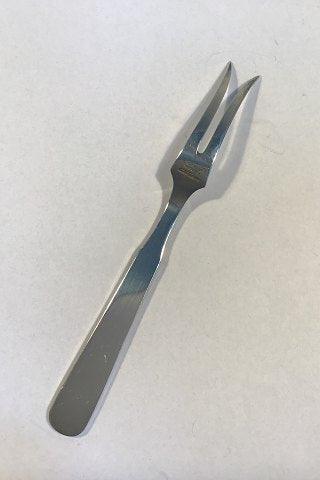 Hans Hansen Arvesolv No 15 Sterling Silver Meat Fork