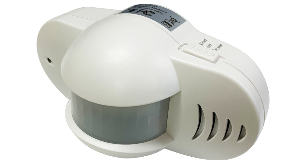 Portable Alarm System With IR Motion Detector - 90 db Alarm Siren