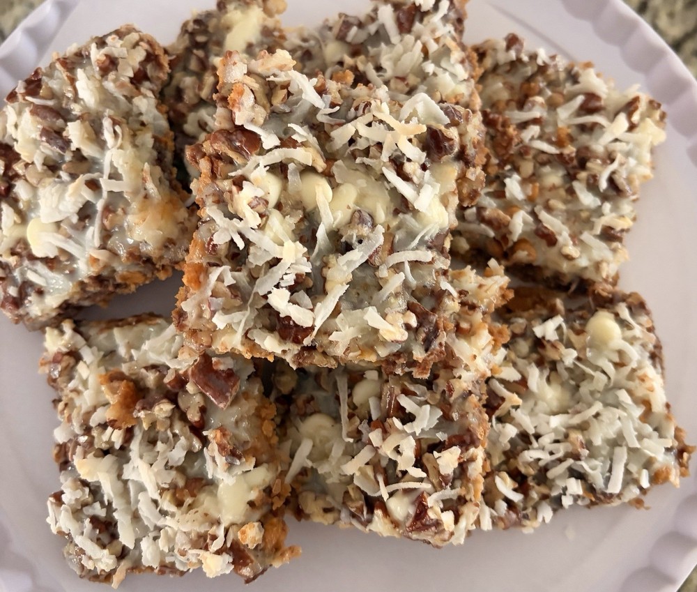 Indulgent Magic 7 Layer Bars Made Fresh -One Dozen