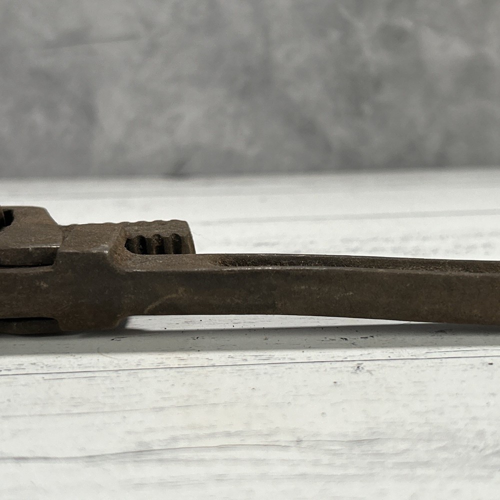 Antique Adjustable Pipe Wrench Swivel Head Monkey Wrench Barn Find