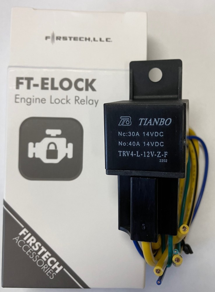 Compustar Firstech FT-ELOCK Engine Lock Relay & Harness FT6/7 Comp. NEW Shipped!