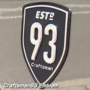 Craftsman ESTD93 Emblem Badge