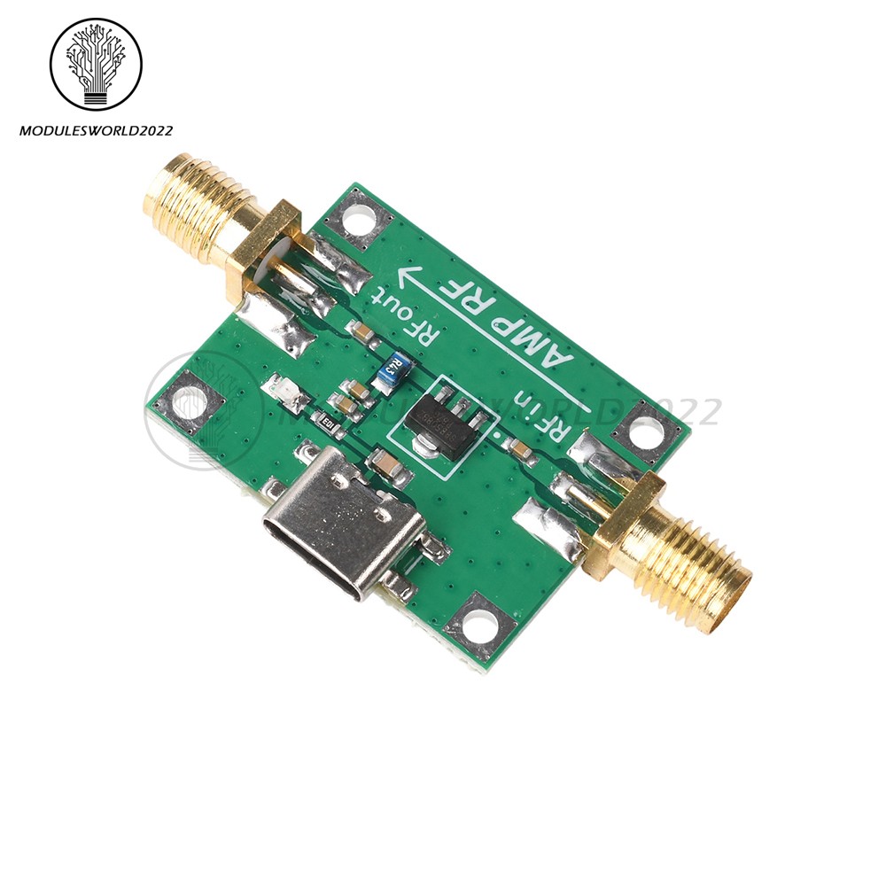 DC 5V SBB5089 Gain 20dB RF Module 5MHz~6GHz RF Power Amplifier Front-end module