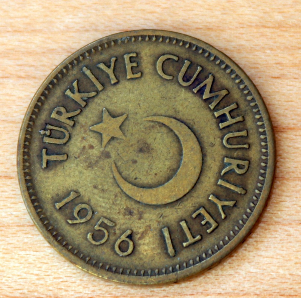 1956 Turkey 25 Kurus