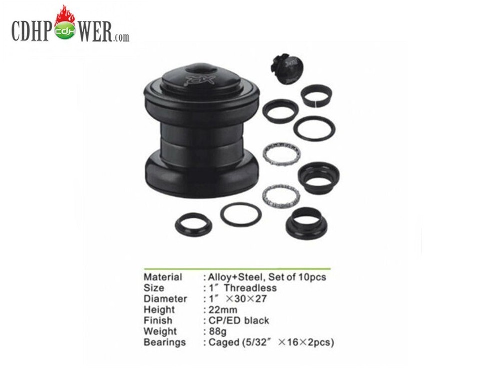 CDHPOWER 10pcs 1" Threadless Bicycle Headset Combo- Gas Motorized Bicycle