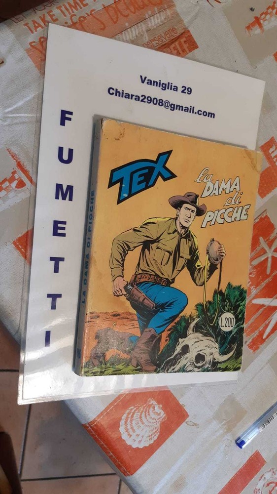 ORIGINAL TEX NO. 116 WITH ZAGOR INSERT