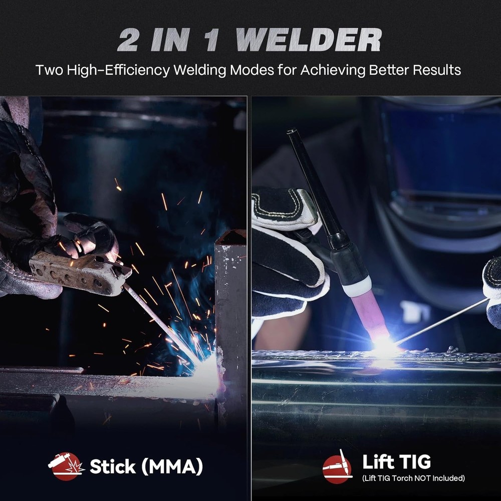 200A Stick Welder w/ Large LED Display
