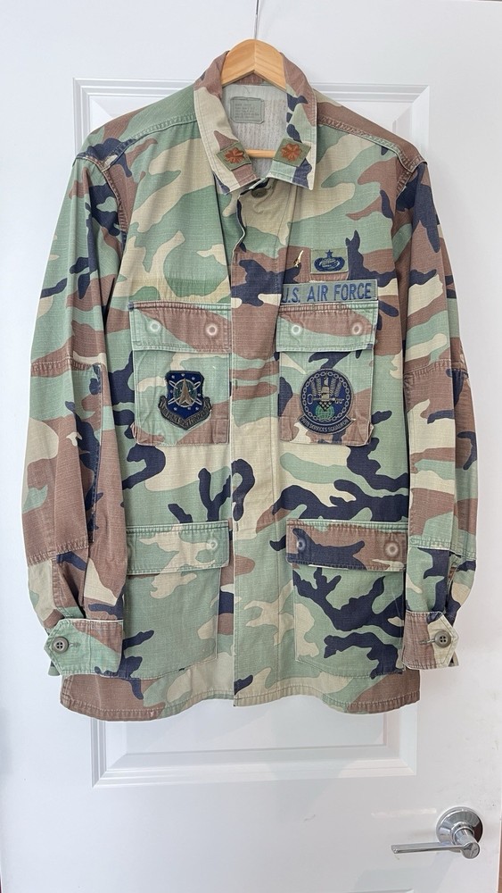 United States Air Force Space Command Camouflage Jacket Regular Medium