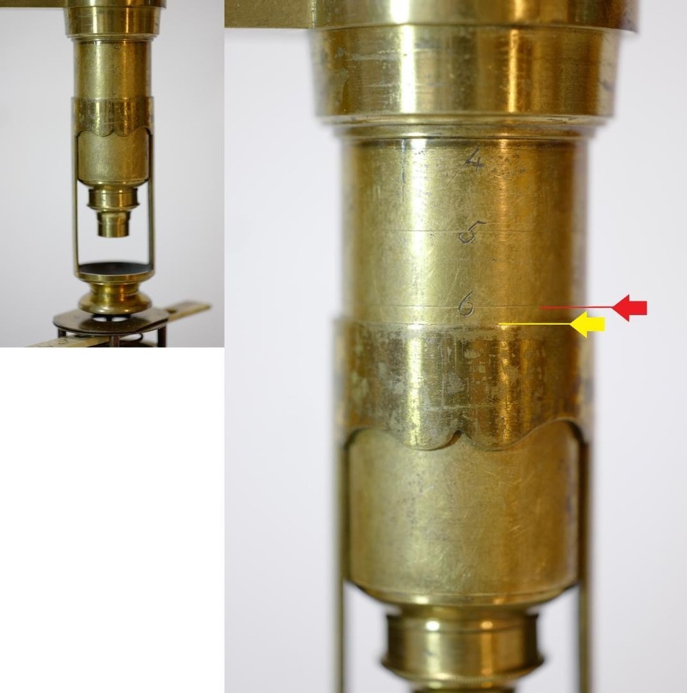 microscope antique John Richardson's cuff microscope