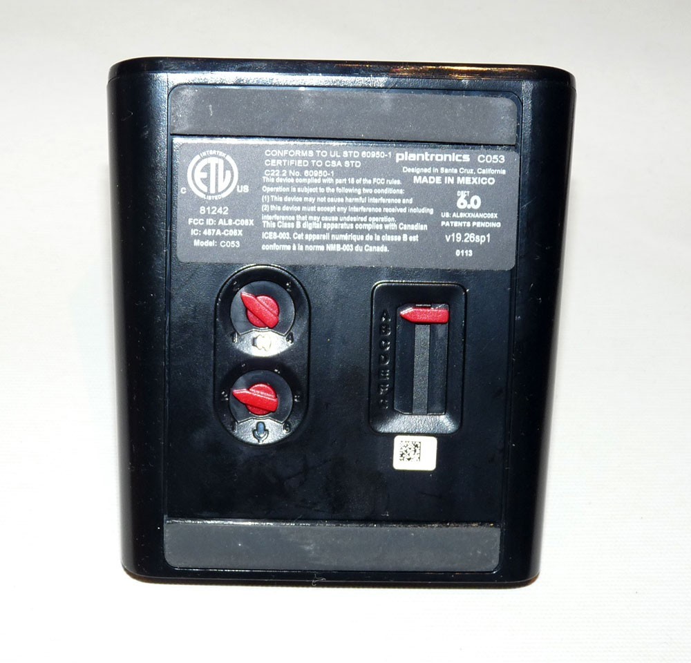 Plantronics C053 Wireless Headset Charging Base