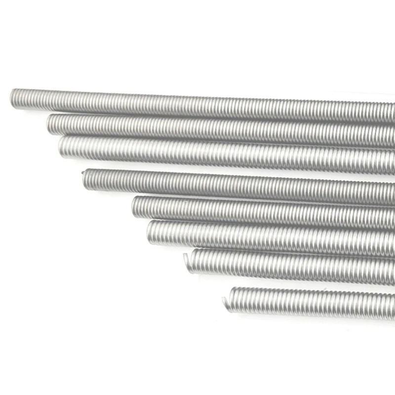 2pcs Furnace Heating Element Coil 220V Flexible Spring Tube FeCrAl 300-1000W Set