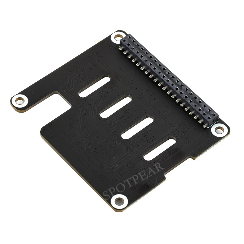 PCIe to 4-CH PCIe FFC HAT Board For Raspberry Pi 5