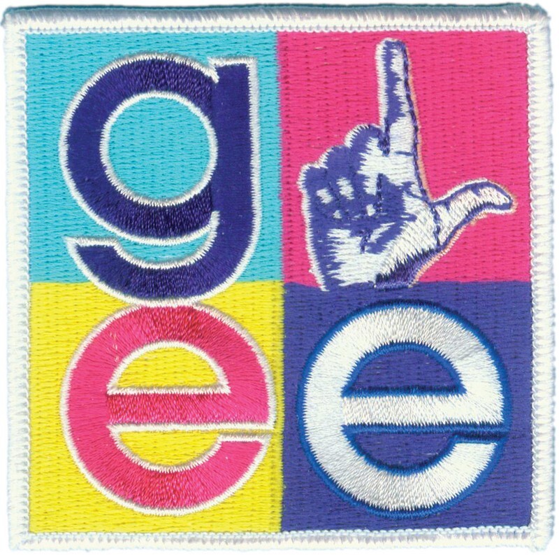 C&D Visionary GLEE FOUR-SQUARE Embroidered Iron-On Patch