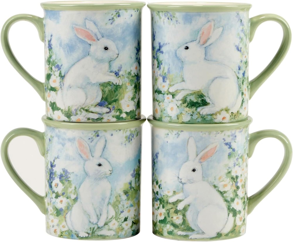 Certified International Easter Morning 16 piece Dinnerware Set, Multicolor