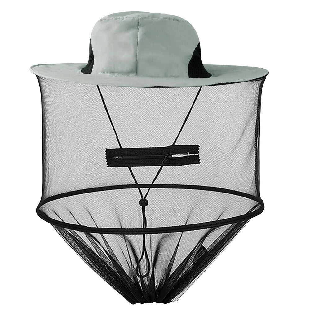 Bug Proof Sun Hat - Breathable Mesh with Face Net for Mosquito/Bee Protection US