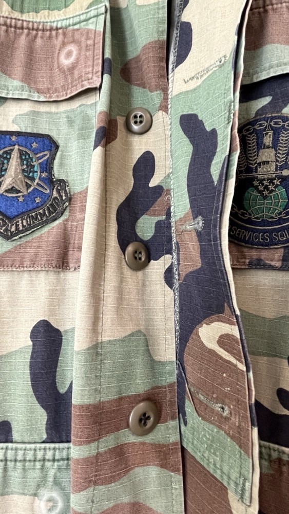United States Air Force Space Command Camouflage Jacket Regular Medium
