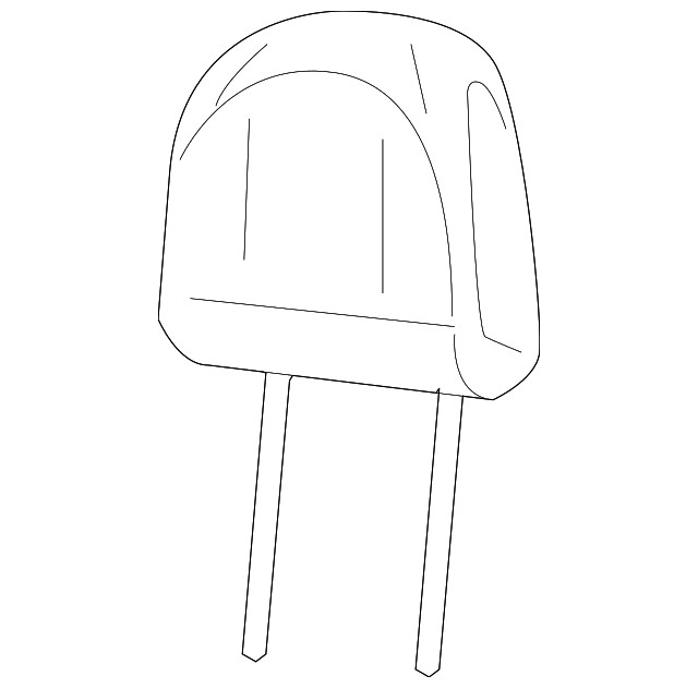 Genuine Mazda Headrest ZZCA-88-104-04