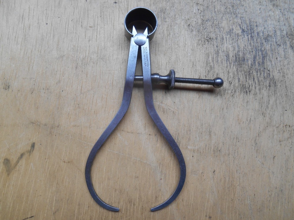 Starrett 4" outside calipers, USA