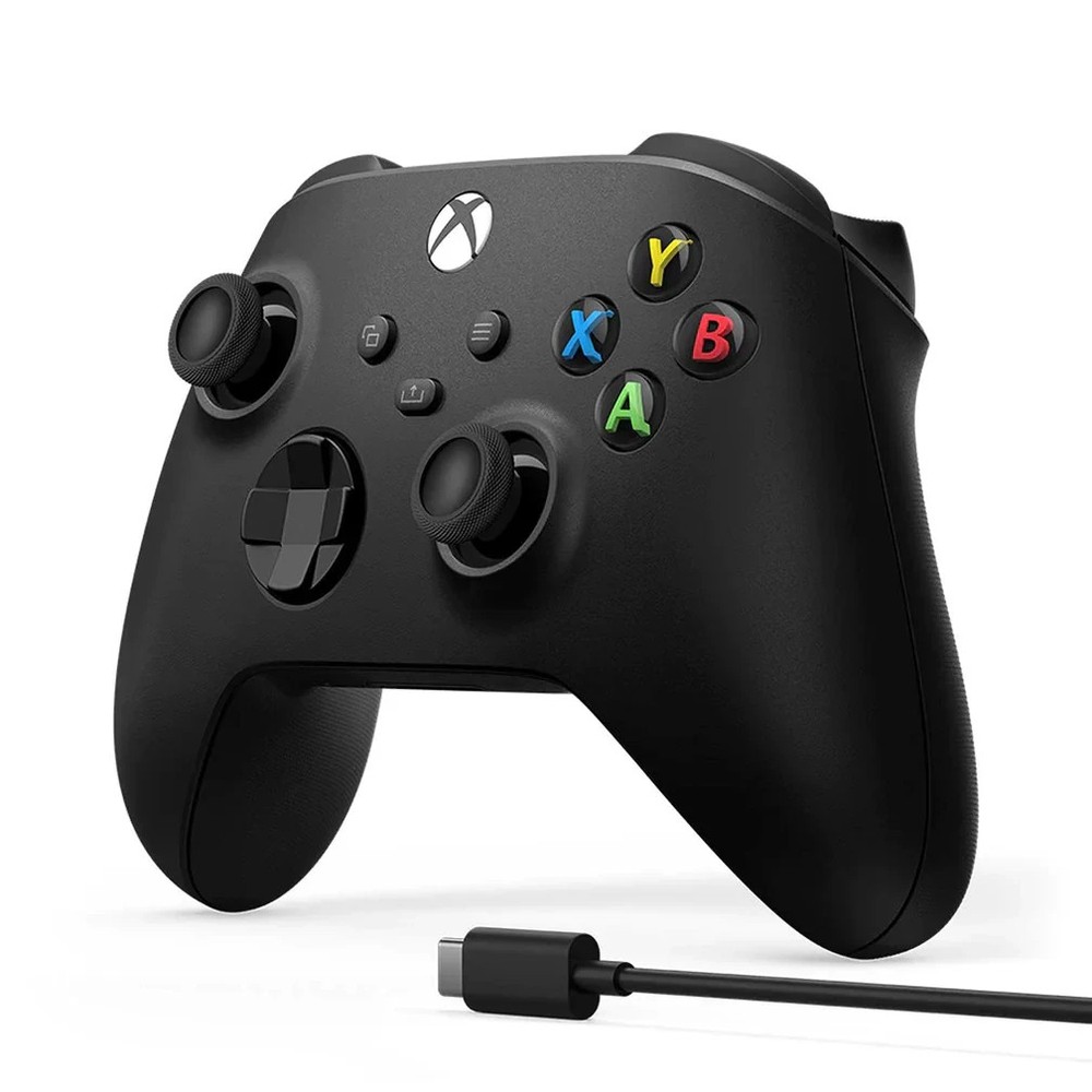 Wireless Controller Carbon Black with USB-C Cable - Xbox Series X|S