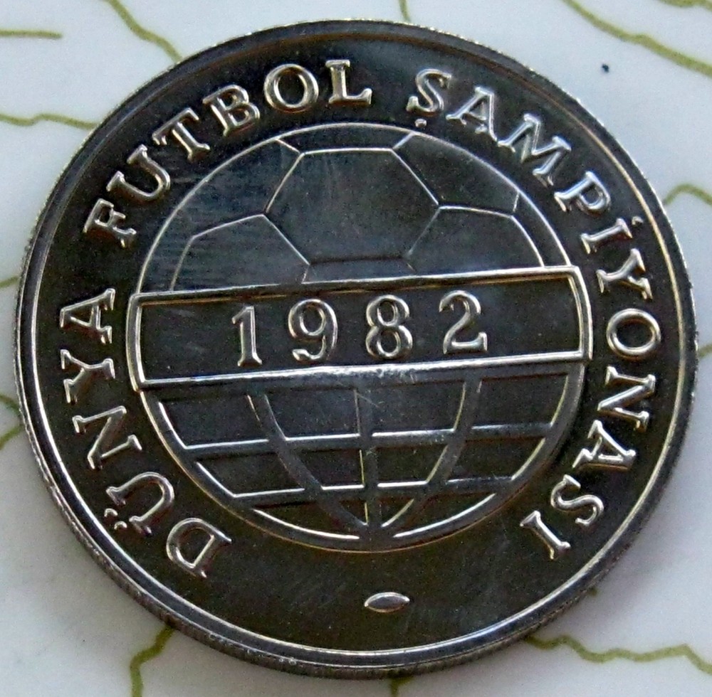COIN TURKEY 100LIRA 1982 BU "2"
