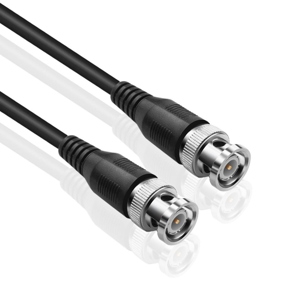 BNC Cable Wire Cord Adapter for CCTV Security Video Camera Oscilloscope 3FT
