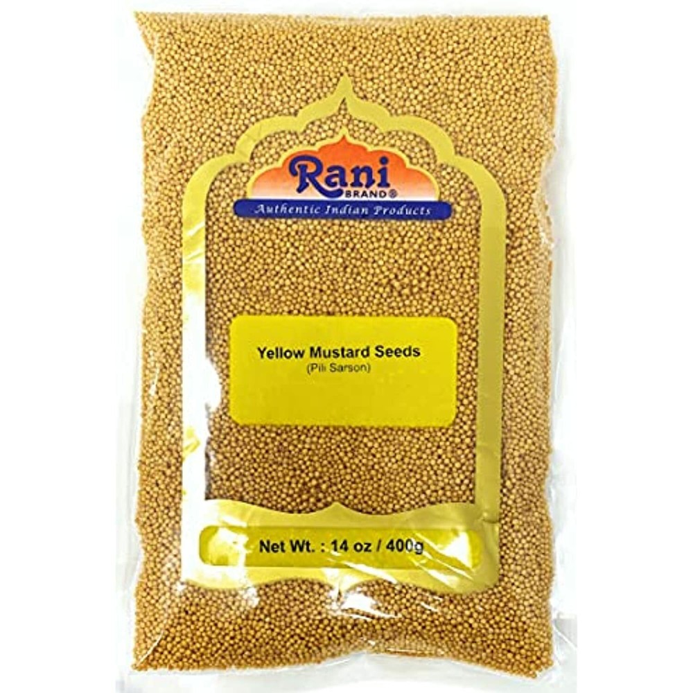 Rani Yellow Mustard Seeds Whole Spice 14oz (400g)