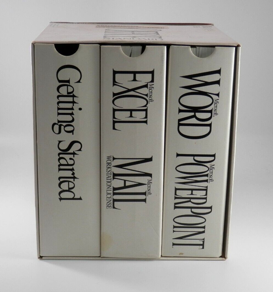Microsoft Office Standard Edition v. 4.2 1994 vintage original box
