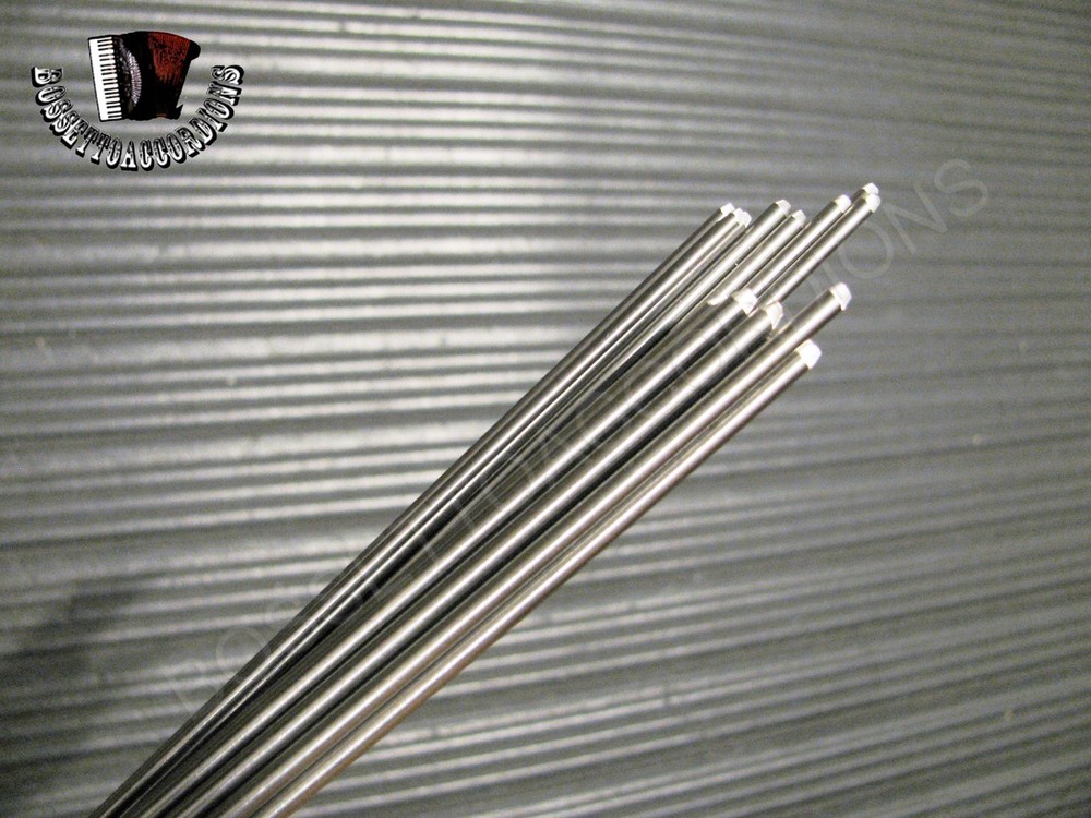 Accordion Keyboard Axle Spindle Rod Assorted Sizes