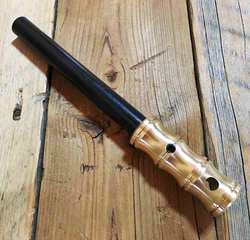 Nora Tools Brass Handle Fire Starter Stick "Bamboo" 13mm, Made in Japan