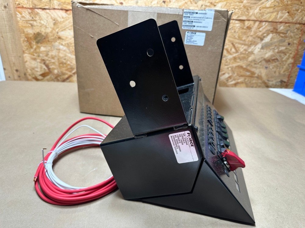 Force America Control Switch Panel w/ 9x Toggle Switches & 15A Breakers 1142648