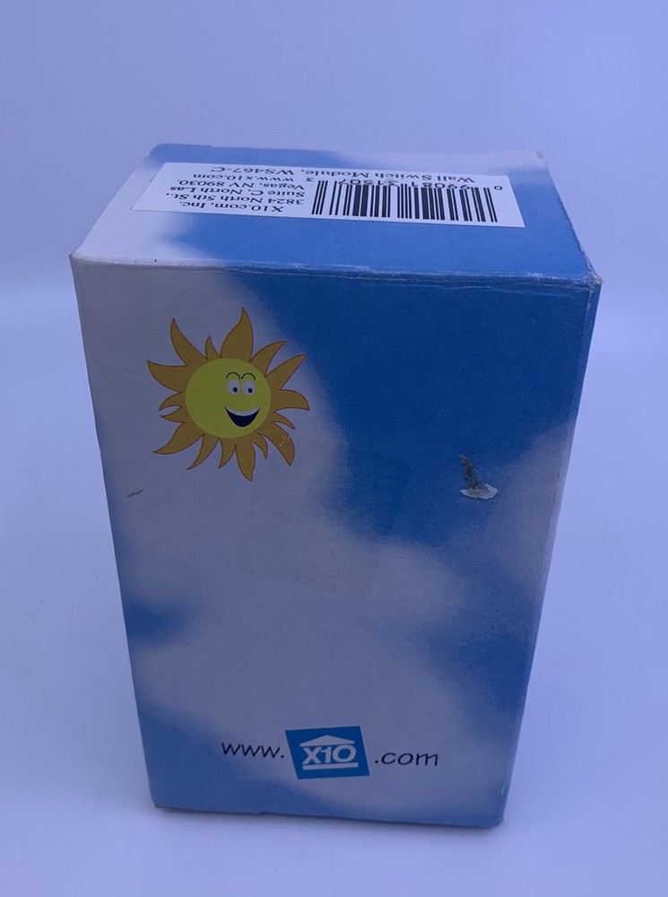 NEW X10 Home Security Surveillance System - Wall Switch Module WS467-C - NIB