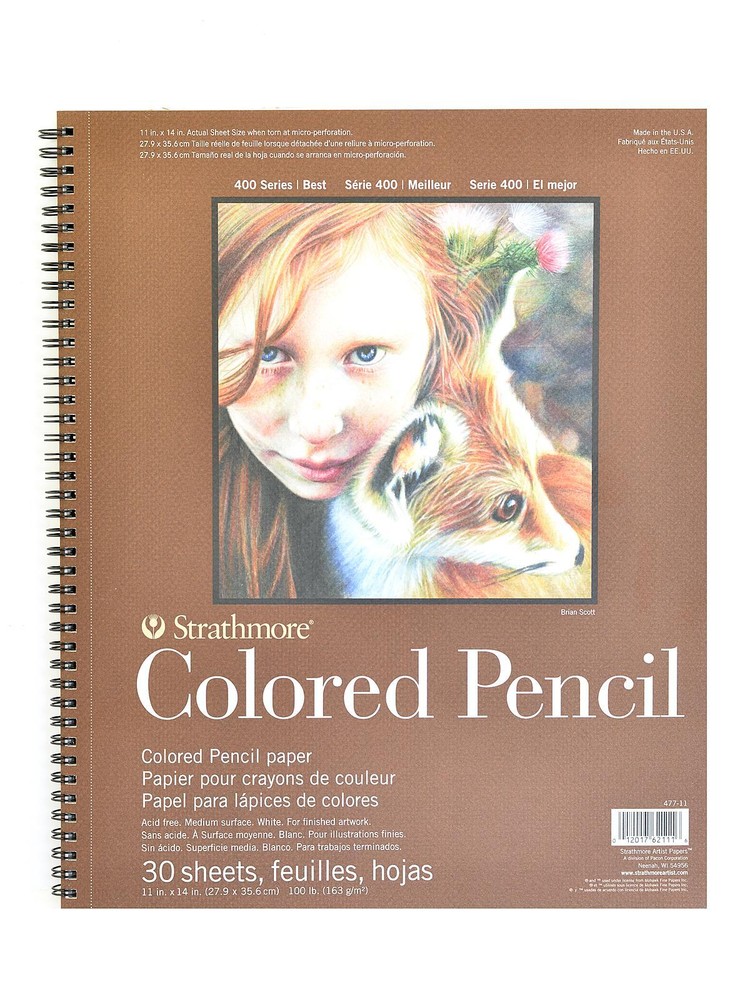 Strathmore 400 Series Colored Pencil Pad