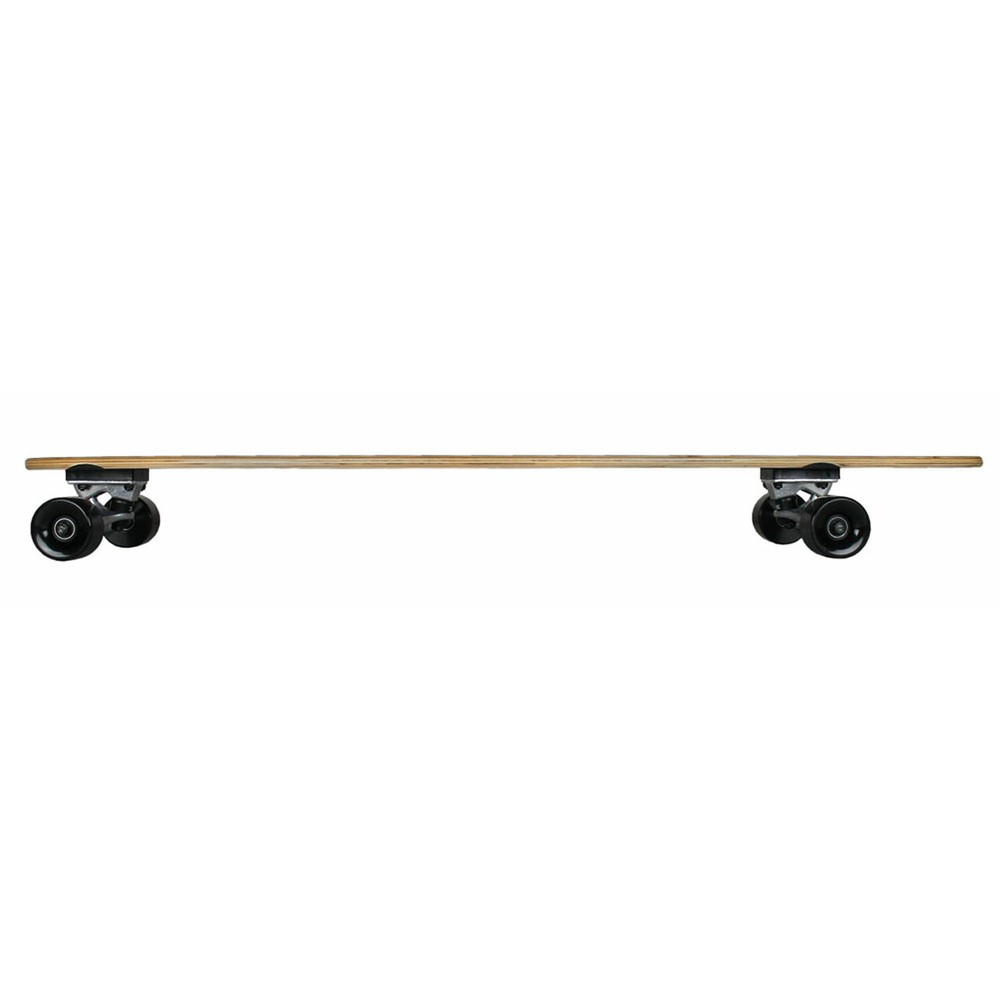 Krown Longboard Complete Pintail Red Flame 9" x 43"
