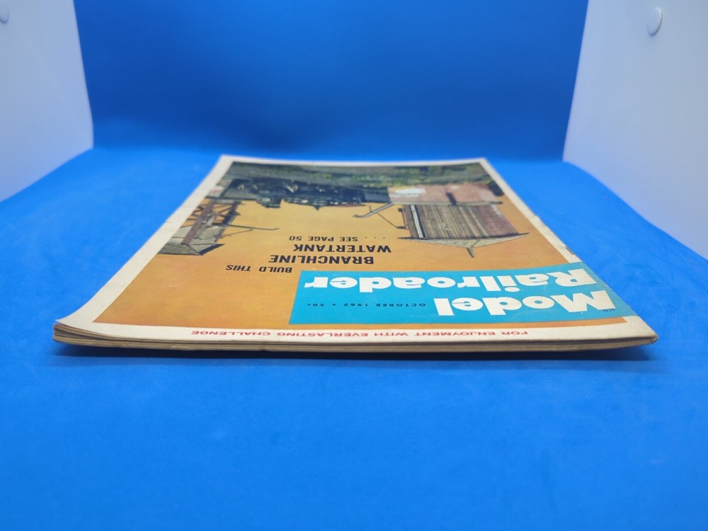 Model Railroader Magazine October 1965 Issue
